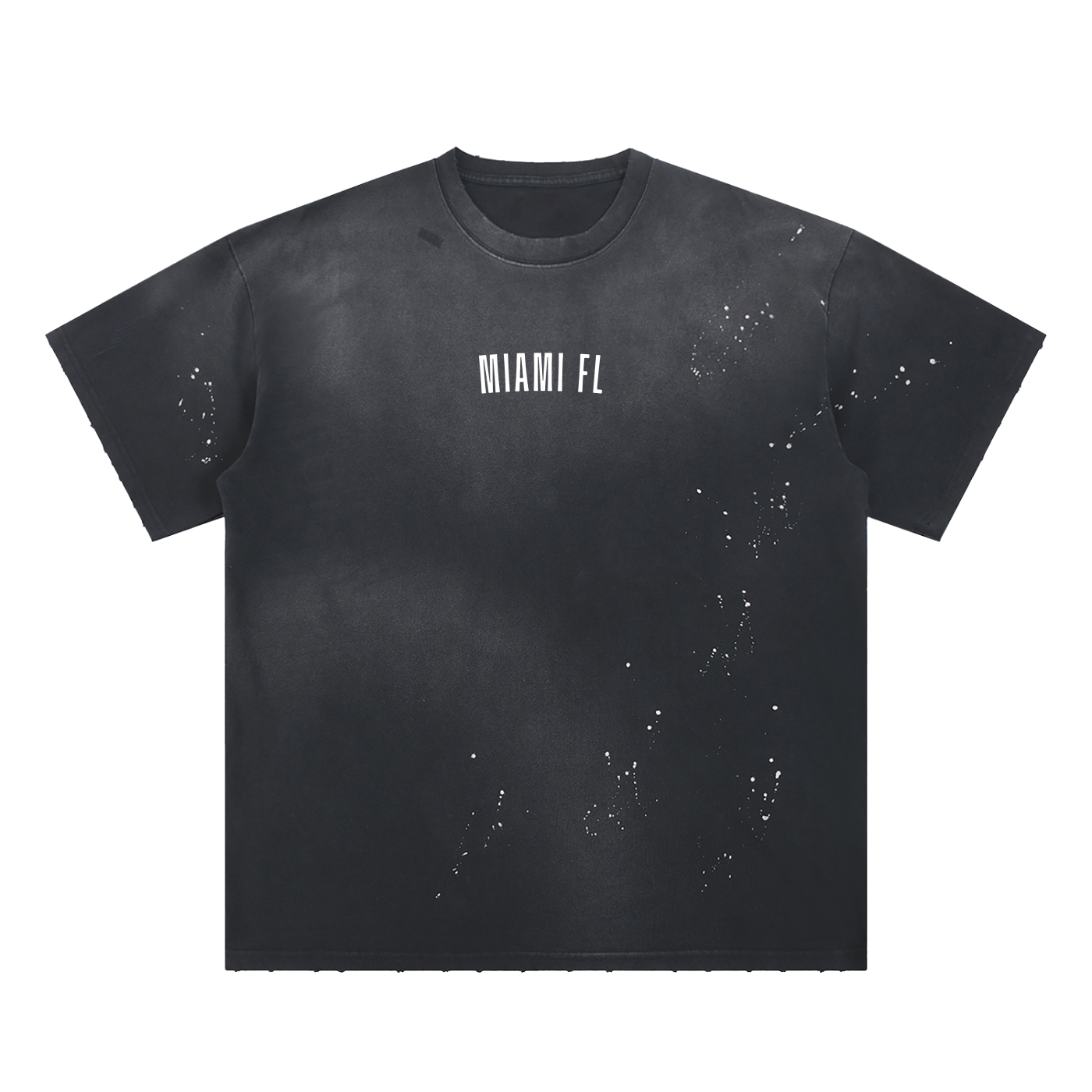 Classic Sunfade Paint Splatter T-Shirt