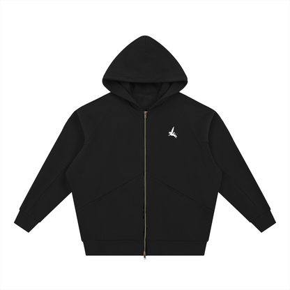 Classic Zip-Through Fleece Hoodie