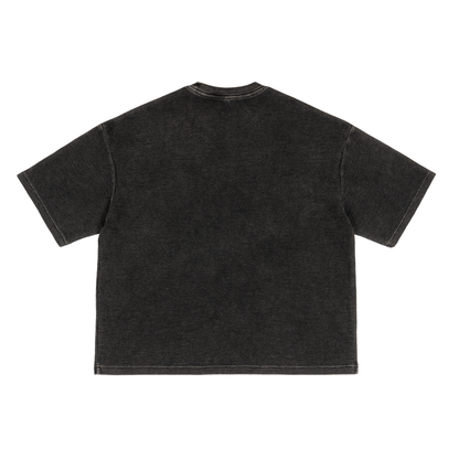 Textured Waffle Washed T-Shirt