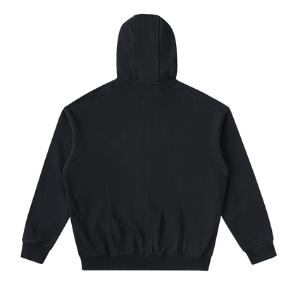 Classic Drop-Shoulder Zip Up Hoodie