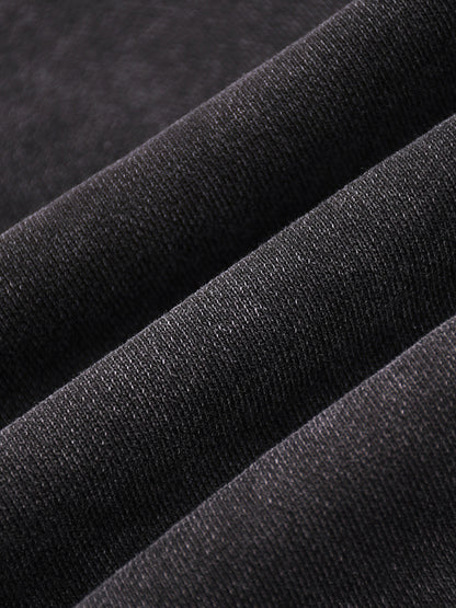 Snow Washed Straight Leg Pants
