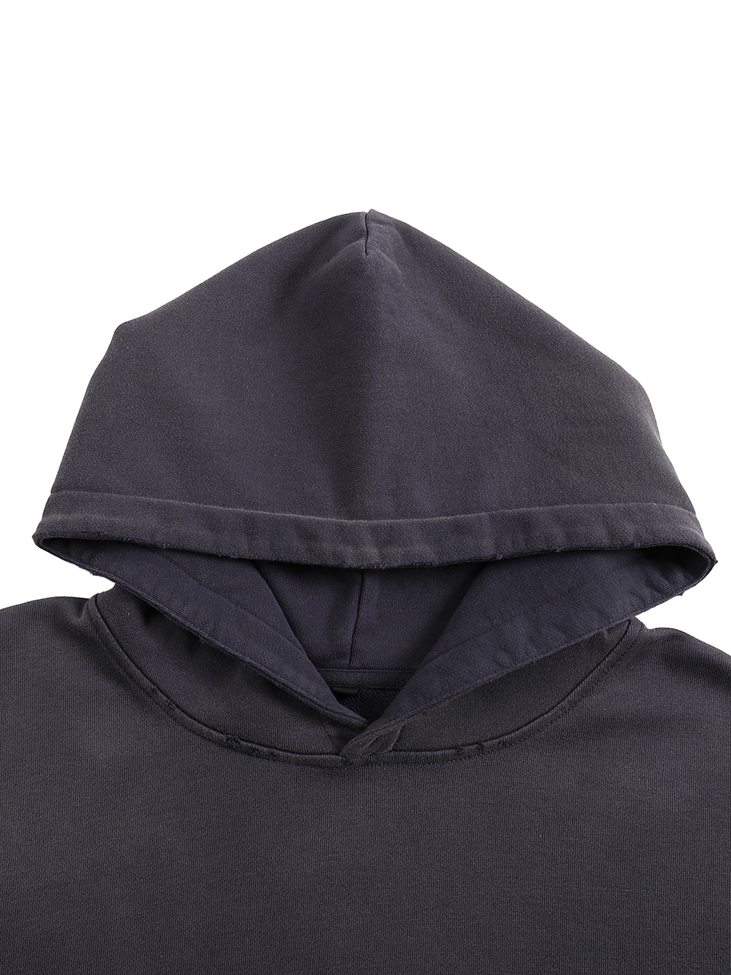 "all black fits." Cotton Sunfade Boxy Hoodie