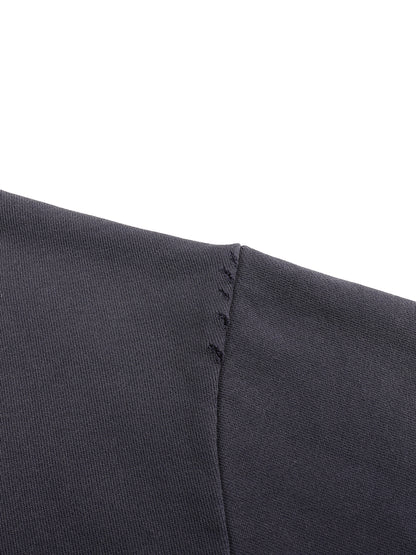 "all black fits." Cotton Sunfade Boxy Hoodie