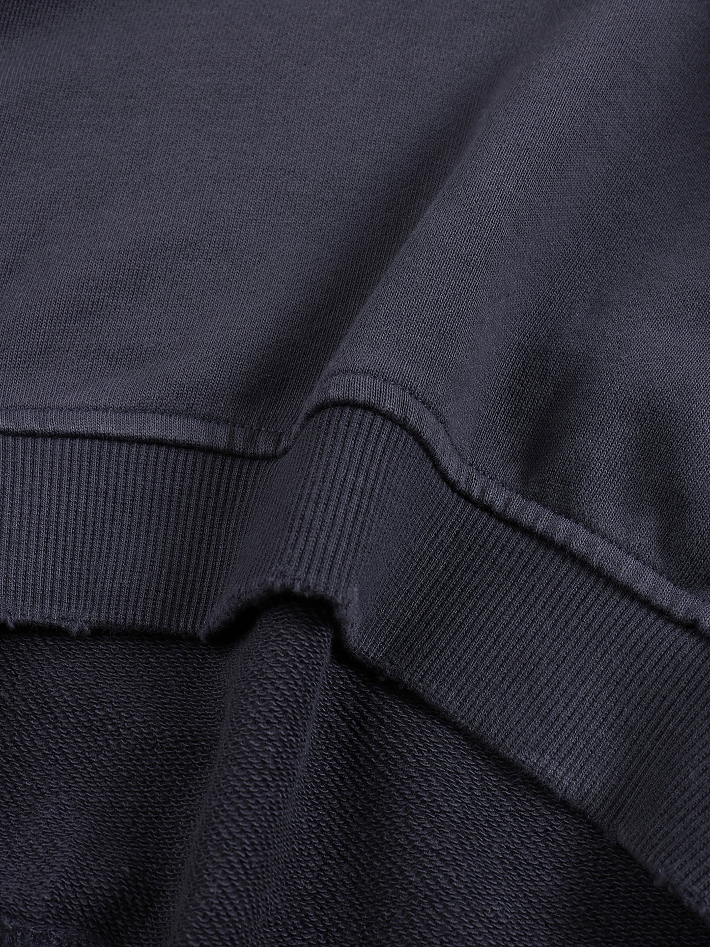 "all black fits." Cotton Sunfade Boxy Hoodie