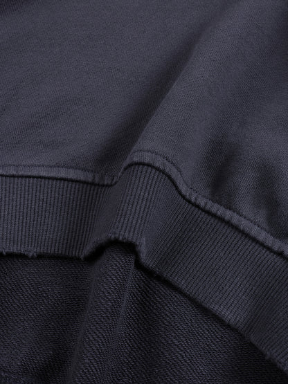 "all black fits." Cotton Sunfade Boxy Hoodie