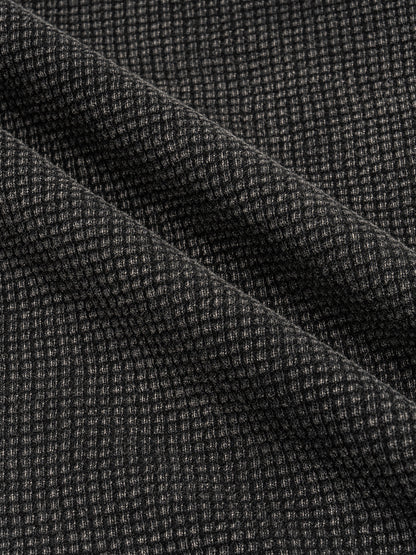 Textured Waffle Washed T-Shirt