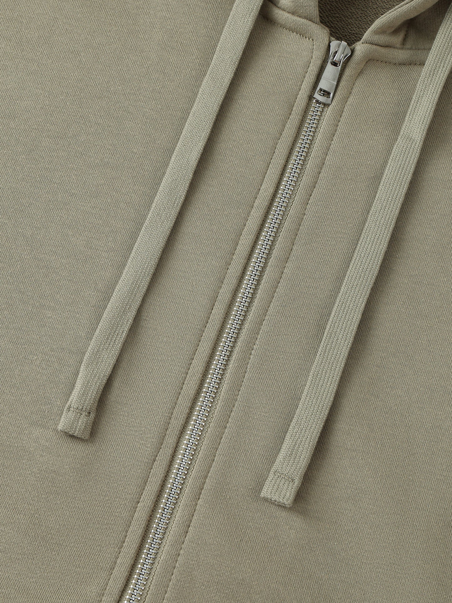 Classic Drop-Shoulder Zip Up Hoodie