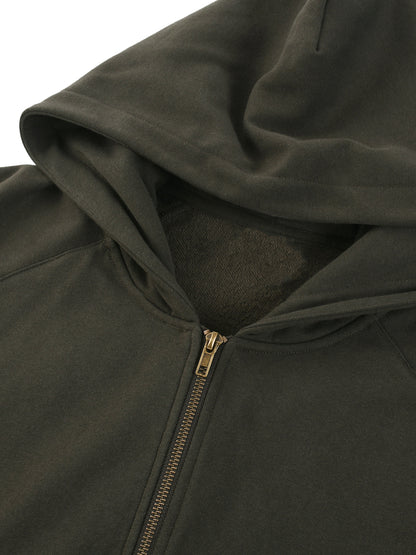 Classic Zip-Through Fleece Hoodie