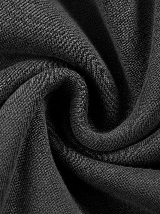 Classic Raw Edge Double Layered Hoodie