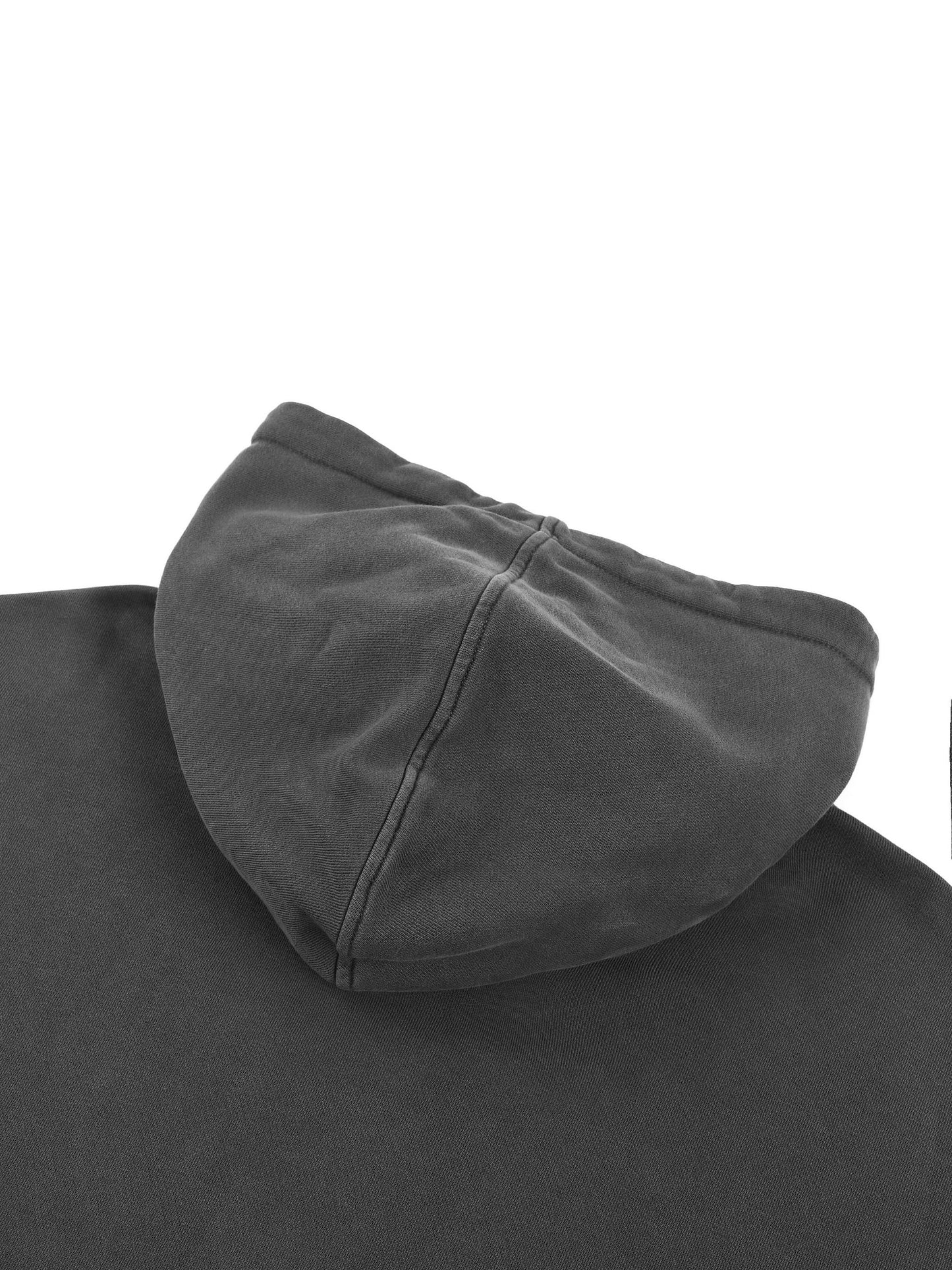 Classic Raw Edge Double Layered Hoodie