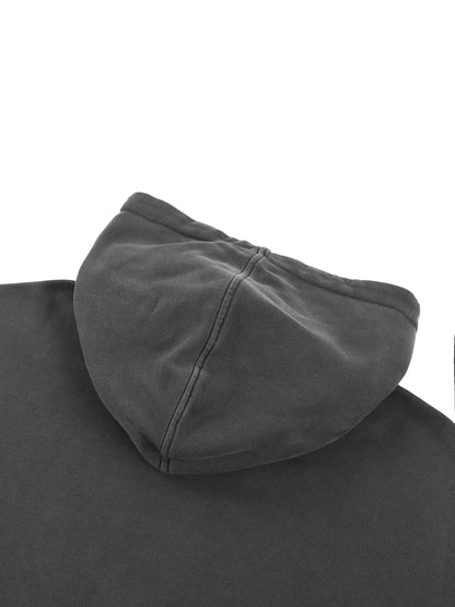 Classic Raw Edge Double Layered Hoodie