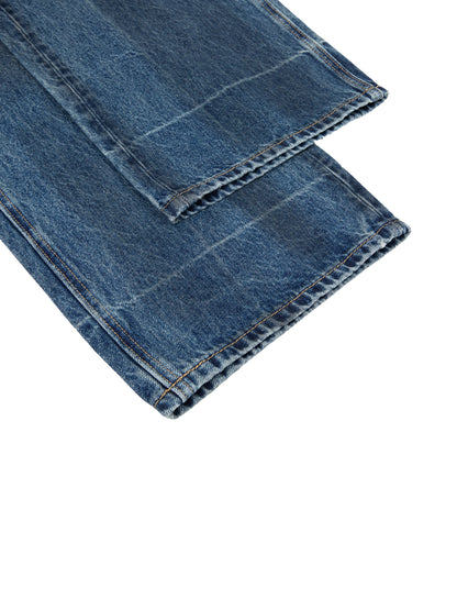 Classic Vintage Wash Baggy Denim Jeans