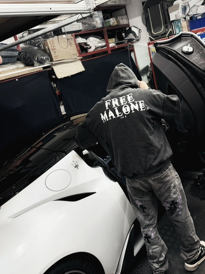250M FREE MALONE cotton designer hoodie